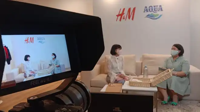 Danone-AQUA and H&M Indonesia Strengthen the bottle2fashion Initiative