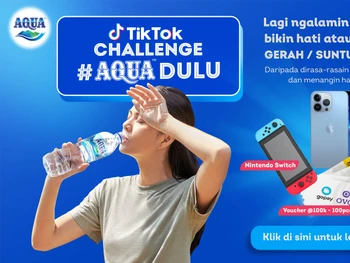 Mau Raih Hadiah Jutaan Rupiah? Yuk Ikuti AQUADULU TikTok Challenge!
